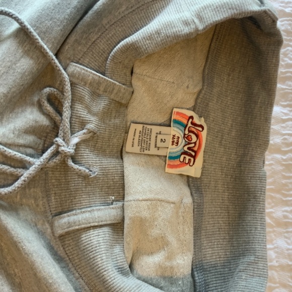 LOVE BY YAYA WIDE LEG DRAWSTRING SWEATS - Picture 2 of 6